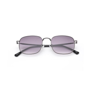 Grey Geometric Sunglasses for Men and Women