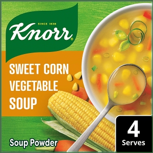 Knorr Sweet Corn Soup - 100% Real Vegetables, No Added Preservatives, 42 G