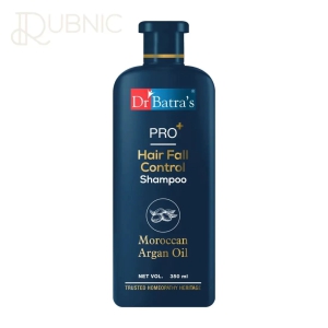 Dr. Batra’s Pro+ Hair Fall Control Shampoo - Strengthen Follicles, Improve Texture, pH Balanced - 350mL