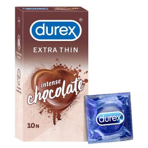 Durex Extra Thin Intense Chocolate 10 Condoms