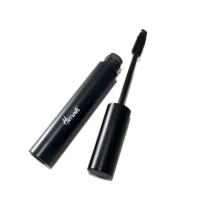 Harrods 8ml Empty Tube Eyelash Cream Mascara Wand Container Black Empty Bottle with Brush | Castor Oil and DIY Cosmetics - Pack of 2