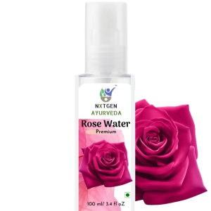 Nxtgen Ayurveda Rose Water Premium (Food Grade) - 100 ml (Pack of 2)