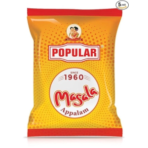 POPULAR APPALAM MASALA CHIPS 100GM