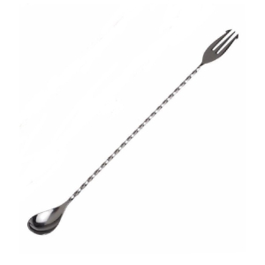 Dynore Stainless Steel Silver Stirrers - Silver