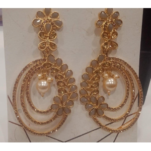 Rose Golden Earrings For Women