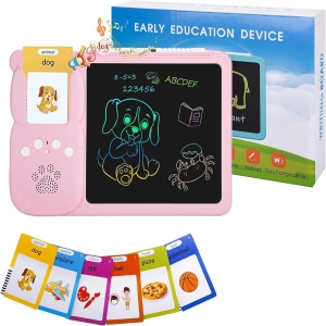 talking-flash-card-with-lcd-writing-tablet-for-kids-224-sight-words-enlighten-toy-gift-free-size