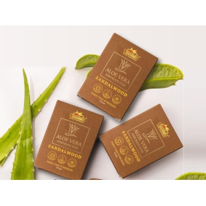 Aloevera Sandalwood Soap Combo Pack of Three