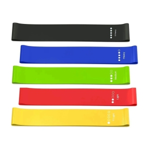 Latex Compact Resistance Band 25-30 kg - Multicolor