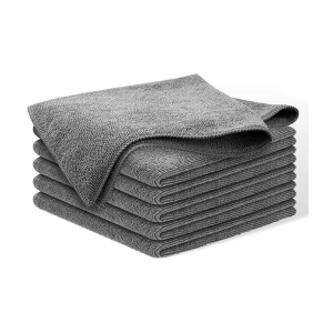 HOMETALES - Multicolor 340 GSM Drying Towel For Automobile ( Pack of 4 )