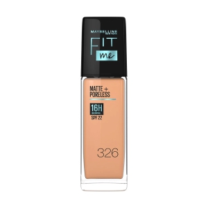 Maybelline New York Fit Me Matte+poreless Liquid Foundation 16h Oil Control - 326 Warm Tan-30ml