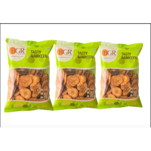 BGR Foods Pepper Banana Chips (450g Pack Of 3)