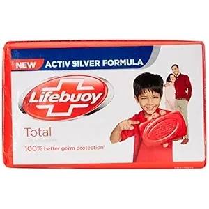 Lifebuoy Total Soap Bar, 125G (Pack Of 4)