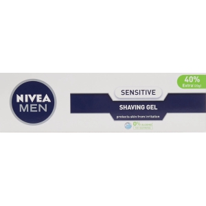 Nivea Men Sensitive Shaving Gel In Tube Promo Pack - 70 G