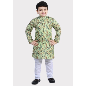 Arshia Fashions - Green Cotton Blend Boys ( Pack of 1 ) - None