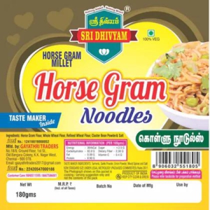 SRI DHIVYAM HORSE GRAM NOODLES 180GM