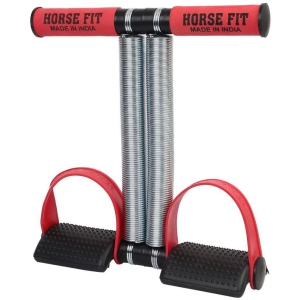 HORSE FIT Tummy Trimmer - Ultimate Abs Exerciser for Men and Women | Double Spring Waist Trimmers for Abdominal Workout and Core Strengthening | Home and Gym Fitness Equipment (Multi color) 