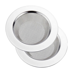 Kitchen Sink Stainless Steel Push Down Strainer (11 cm Set of 2)