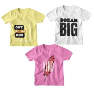 KID'S TRENDS® Kids Clothing Pack of 3: Stylish Ensembles for Boys, Girls, and Unisex Adventures