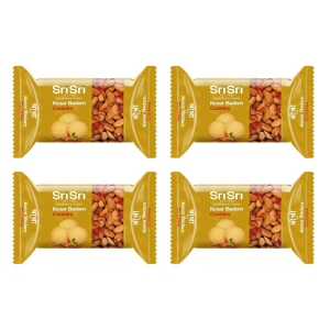 Sri Sri Tattva Kesar Badam Cookies, 60g