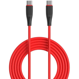 Portronics Red 3A Type C Cable 1 Meter - Red