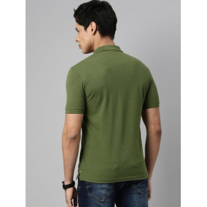 JOVEN MEN SOLID POLO T-SHIRT-XL