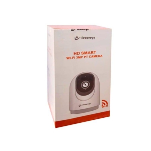 Secureye 3MP WiFi Security Camera | 360° View, 2-Way Audio, Cloud/SD Storage (SP90) (1yr Brand Warranty)