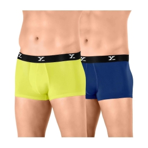 XYXX - Multicolor Modal Mens Trunks ( Pack of 2 ) - M