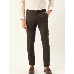 Mens Poly Viscose Formal Trousers-Morpich-36