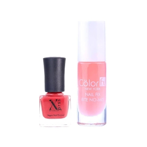 Color Fx Nail Fix Bite & Nail Enamel Xprss Strawberry Pink, 204-304