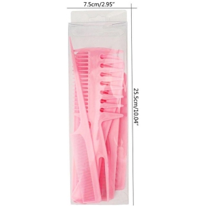 8 pcs Hair Cutting Comb Barber Hair Styling Combs Wide Fine Teeth Anti Static hair combs for women thin hair accessories