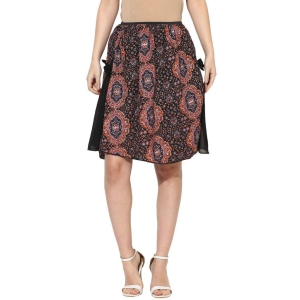 One femme Womens Printed Short Skirt