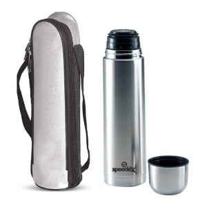 Speedex Hot & Cold Bottle Steel Flask - 350 ml - Silver