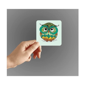 Photojaanic Unique Fridge Magnets Rubberized Square Fridge Magnets Fridge Magnet - Pack of 5