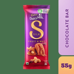 Cadbury Dairy Milk Silk Silk Fruit  Nut Chocolate Bar 55 G