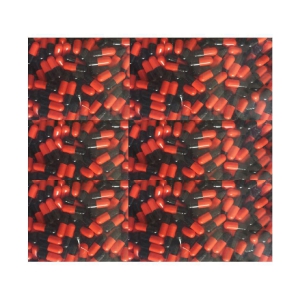 BioMed Empty Gelatin Capsules 2 Red/Black 1000 Capsule 1000 no.s