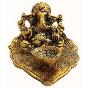 Handa - Patta Ganesh 10 cm ( Pack of 1 )