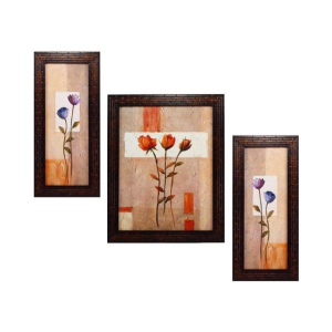 Indianara - Floral Painting With Frame