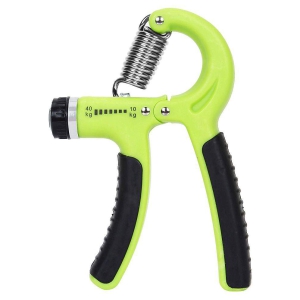 Strauss Adjustable Hand Grip Strengthener, (Black/Blue) - Green