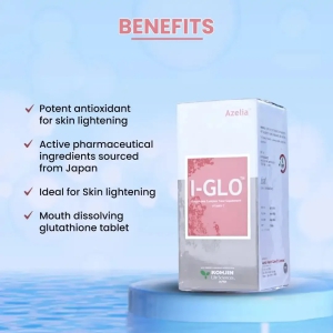 Azelia I-GLO Glutathione Tablets