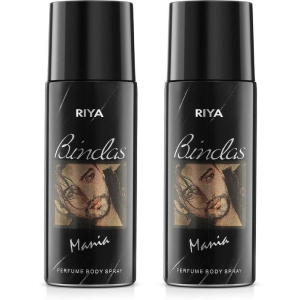 Riya Bindas Deodorant Spray & Perfume For Men 300 ( Pack of 2 )