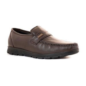 Khadims - Brown Mens Slip On Formal Shoes - None