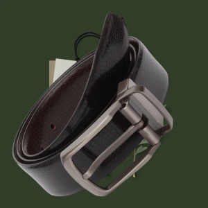 Men''s Vegan Leather Reversible Belt-34