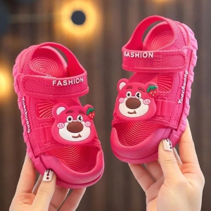 Bear Kids Sandles-Pink / 3-4 years