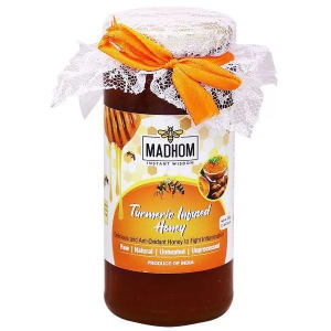 Turmeric Infused Honey 350 Gms