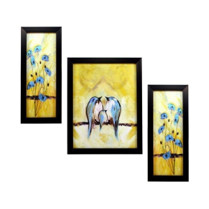 Indianara - Bird Painting With Frame