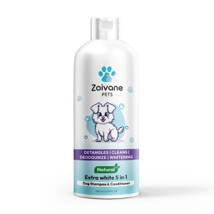 EXTRA WHITE 5 IN 1 DOG SHAMPOO AND CONDITIONER-200ml