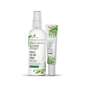 Anti Pimple Gel & Toner Combo-Neem & Tea Tree