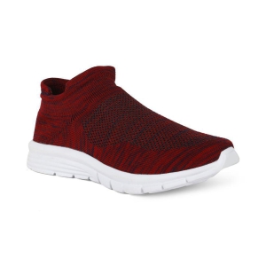 KHADIM Maroon Running Shoes - None