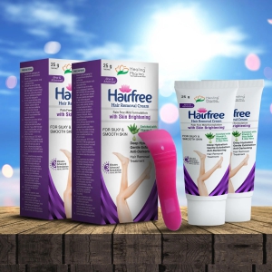 Healing Pharma Hairfree - Hair Removal Cream for Women & Men-Pack Of 2