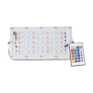 MR ONLINE STORE - RGB 50 Watts Flood Light ( Pack of 1 )